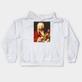 Great Composers: Antonio Vivaldi Kids Hoodie